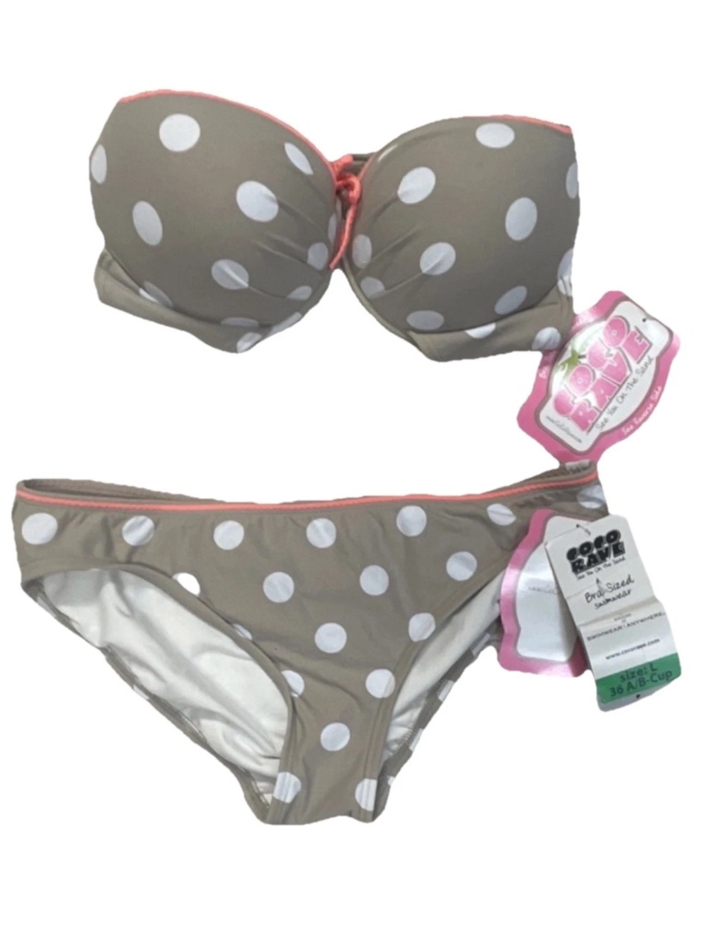 Coco Rave Strapless Bandeau